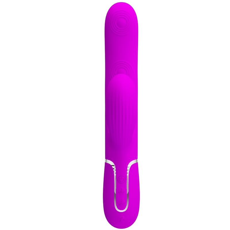 PRETTY LOVE - PERLITA VIBRADOR PUNTO G 3 EN 1 MULTIFUNCIÓN VIOETA - Imagen 2