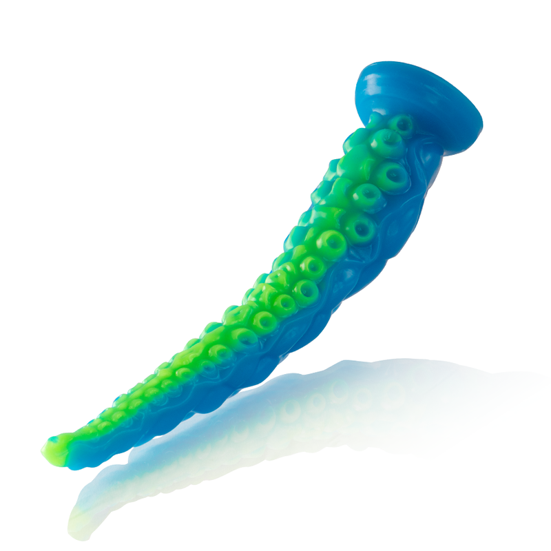EPIC - SCYLLA DILDO TENTÁCULO FINO FLUORESCENTE TAMAÑO PEQUEÑO - Imagen 3