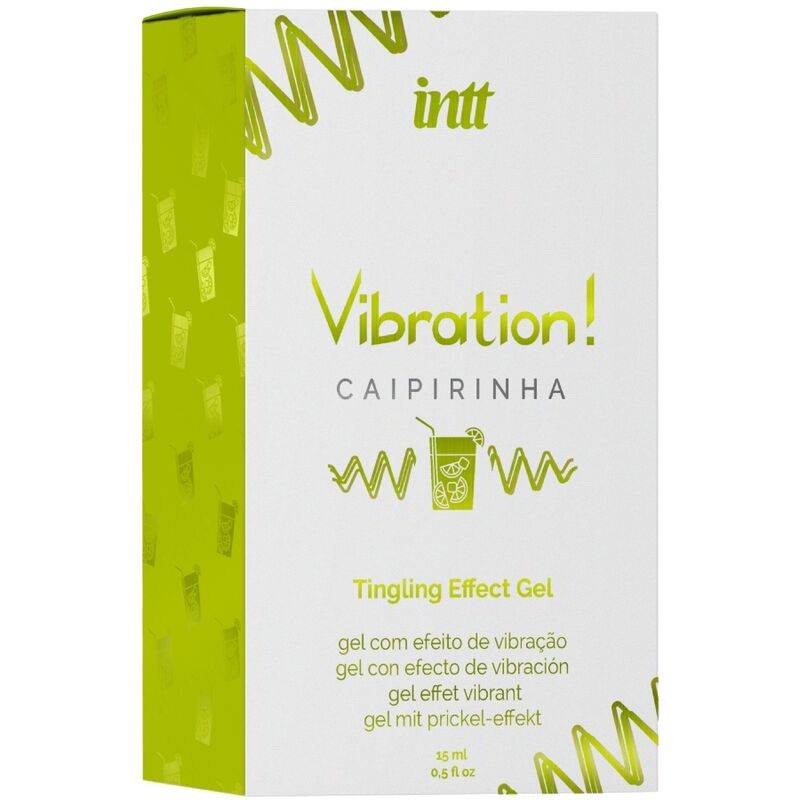 INTT - POTENTE ESTIMULANTE ÍNTIMO GEL VIBRADOR LIQUIDO CAIPIRINHA 15 ML - Imagen 3