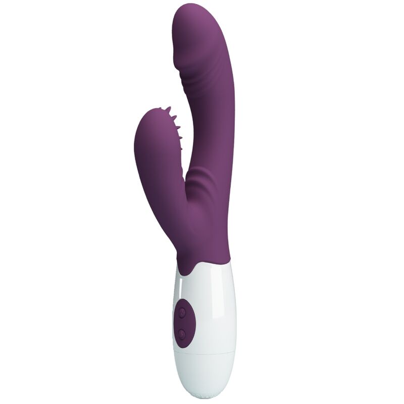 PRETTY LOVE - ANDRE VIBRADOR RABBIT ESTIMULADOR PUNTO G MORADO
