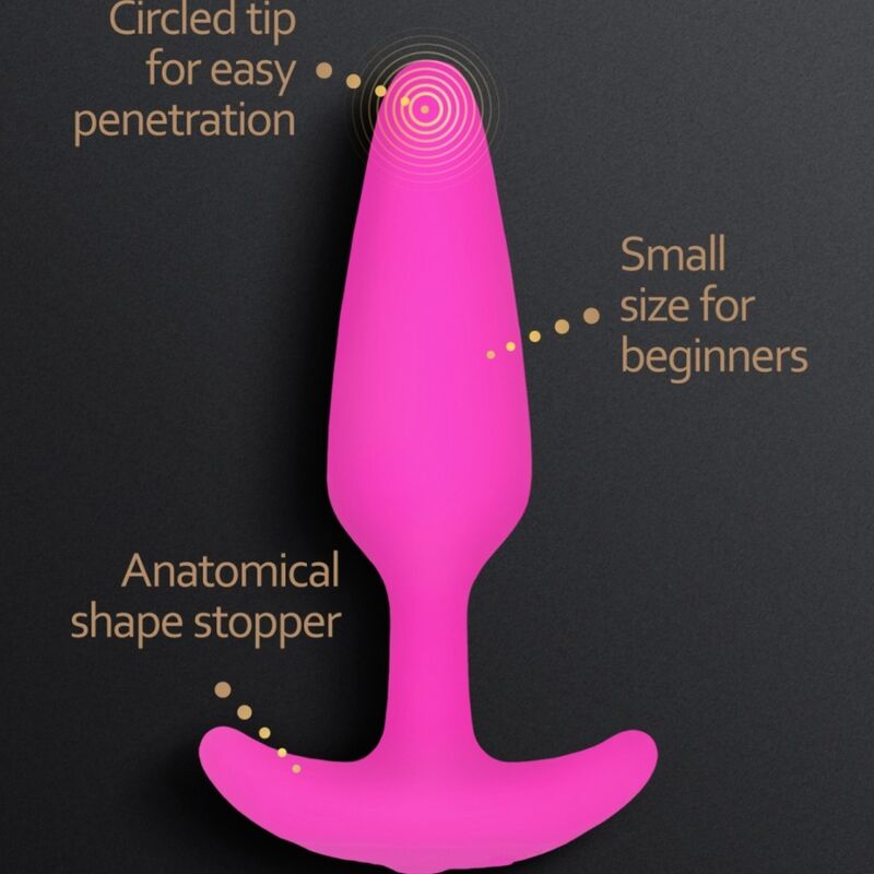 G-VIBE - GPLUG PLUG ANAL VIBRADOR XS FUCSIA - Imagen 4