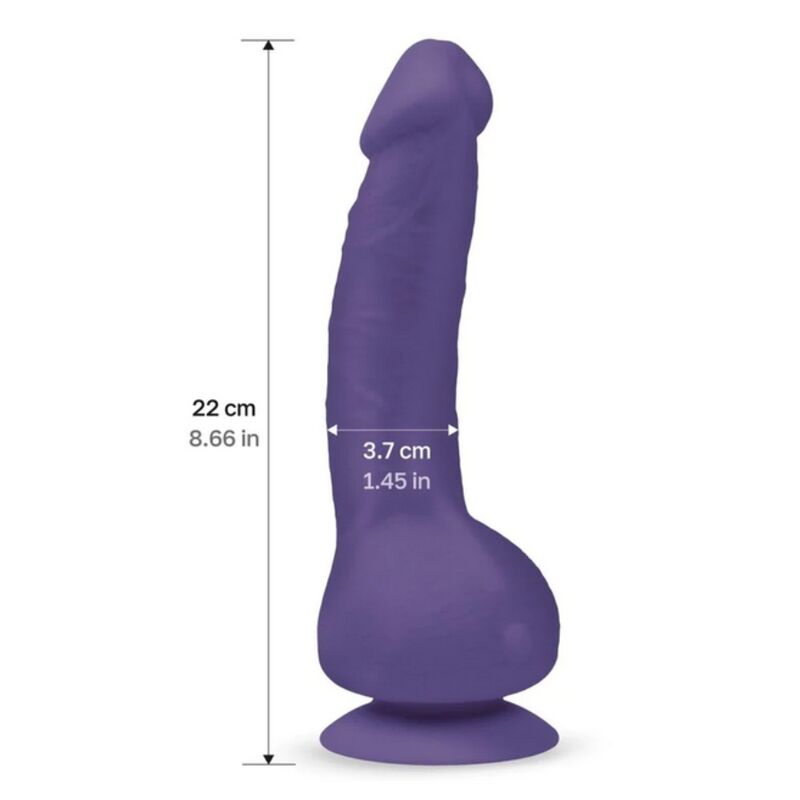 G-VIBE - GREAL 2 VIBRADOR REALÍSTICO VIOLETA - Imagen 2