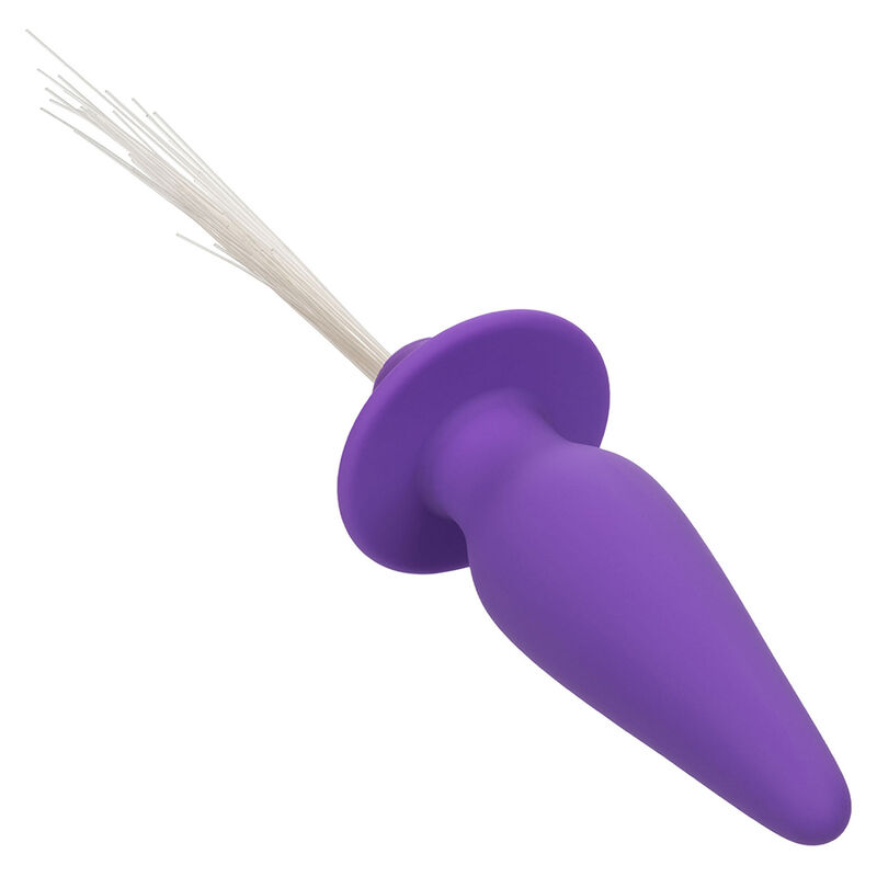 CALEXOTICS - SOUTHERN LIGHTS LIGHT UP PLUG ANAL CON LUCES 10 VIBRACIONES SILICONA VIOLETA - Imagen 3