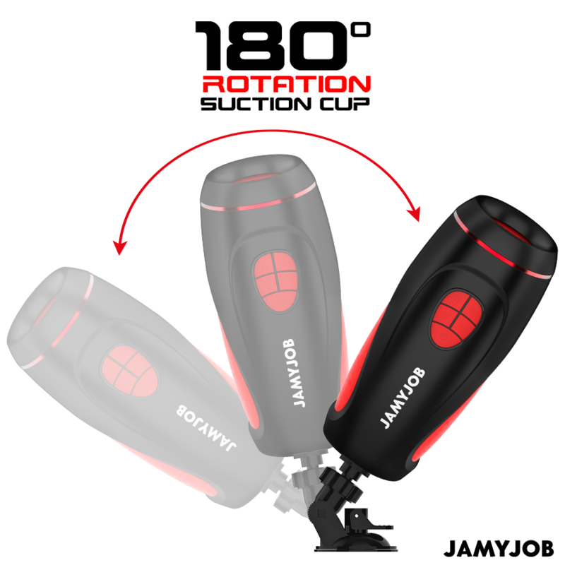 JAMYJOB - PYSTON BASE MASTURBADOR AUTOMÁTICO CON DILDO CONTROL REMOTO - Imagen 4