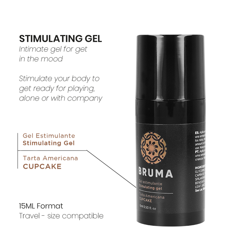 BRUMA - ORGASM GEL SABOR TARTA AMERICANA - Imagen 3