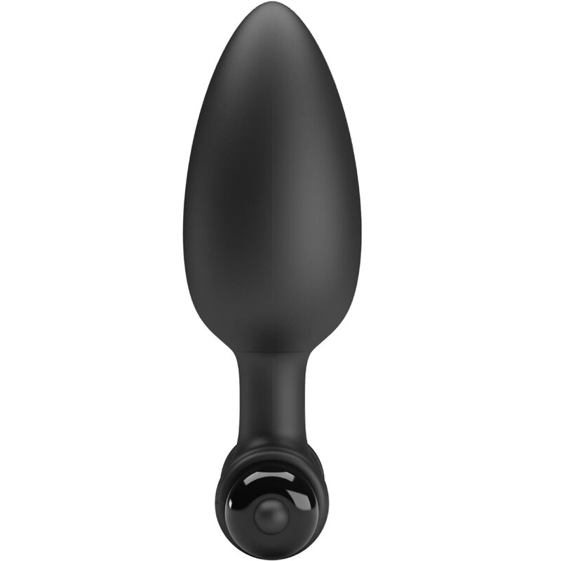 PRETTY LOVE - VIBRA BUTT PLUG 2 PLUG ANAL 10 VIBRACIONES NEGRO - Imagen 2