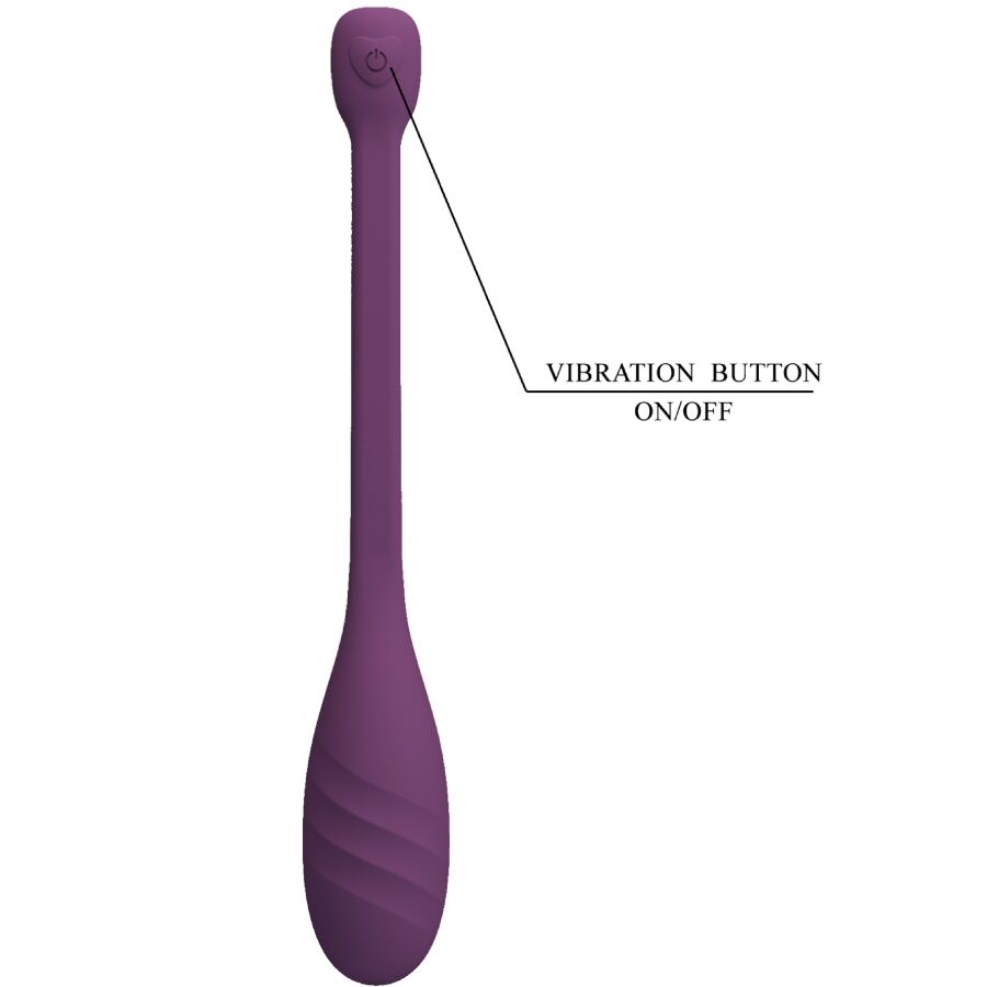 PRETTY LOVE - LEVIATHAN VIBRADOR CONTROLADO POR APP MORADO - Imagen 5