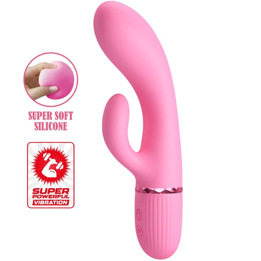 PRETTY LOVE - MARSKI VIBRADOR RABBIT PUNTO G ROSA