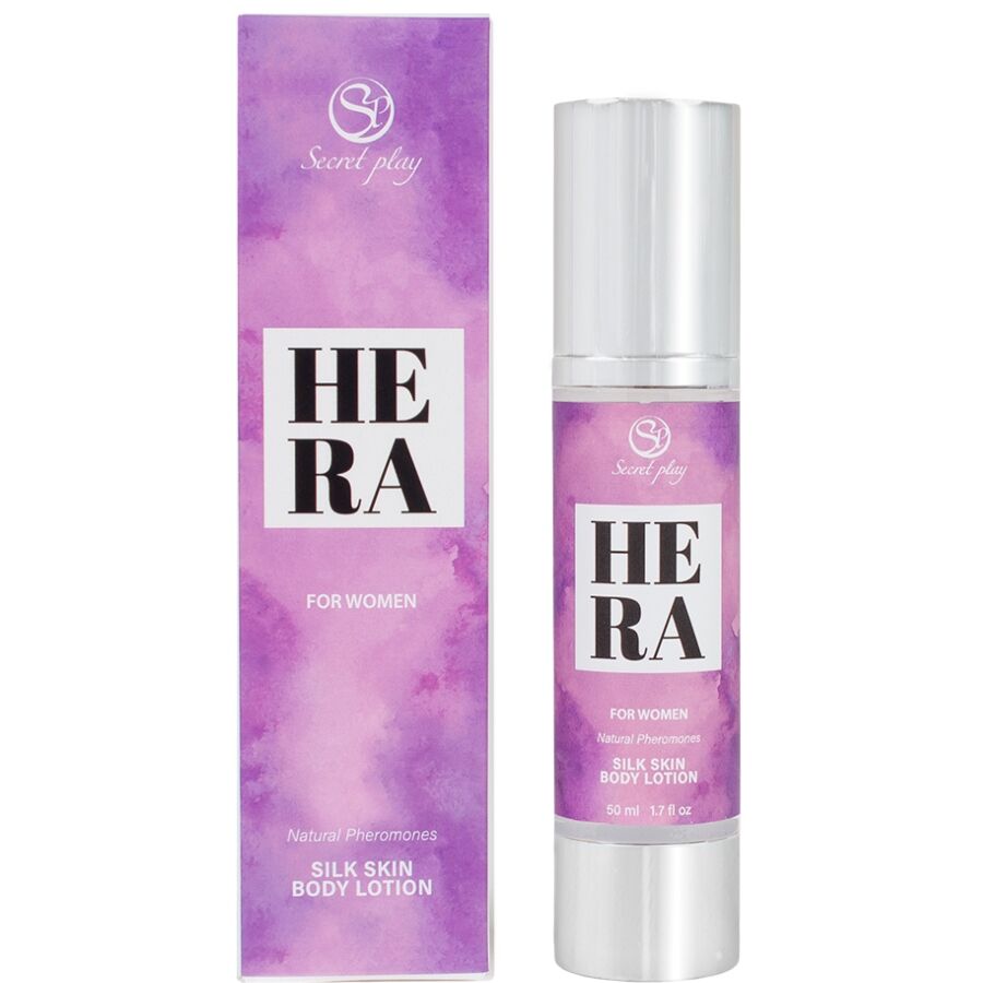 SECRETPLAY - HERA LOCIÓN PIEL DE SEDA PARA MUJERES 50 ML