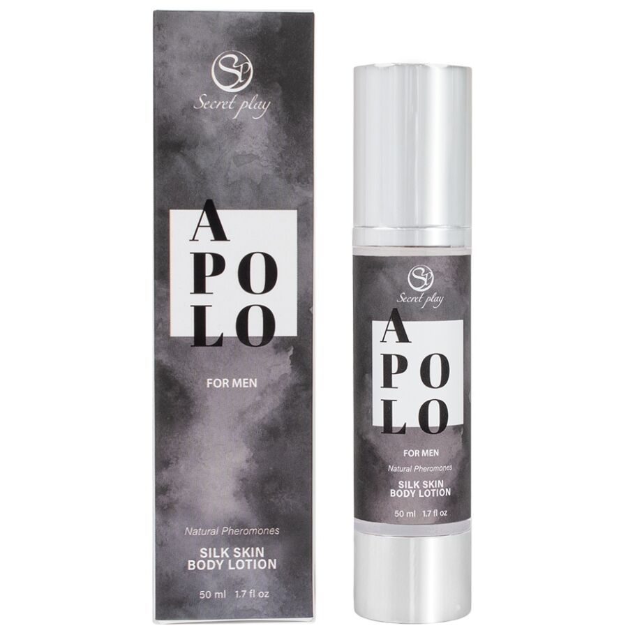SECRETPLAY - APOLO LOCIÓN PIEL DE SEDA PARA HOMBRES 50 ML