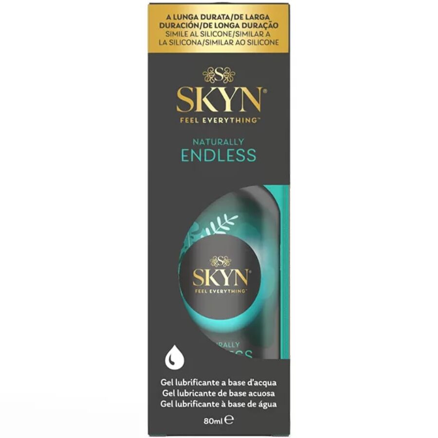 SKYN - LUBRICANTE NATURALLY ENDLESS A BASE DE AGUA 80 ML