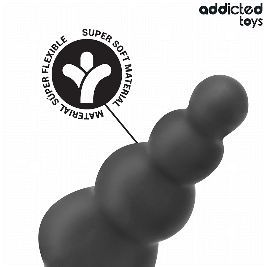 ADDICTED TOYS - PLUG ANAL CON ANILLO SILICONA MODELO 5 - Imagen 5