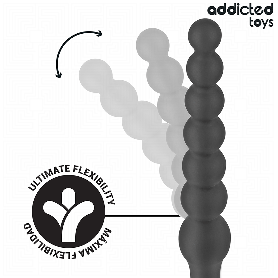 ADDICTED TOYS - MASAJEADOR ANAL DOBLE SILICONA 24 CM - Imagen 3