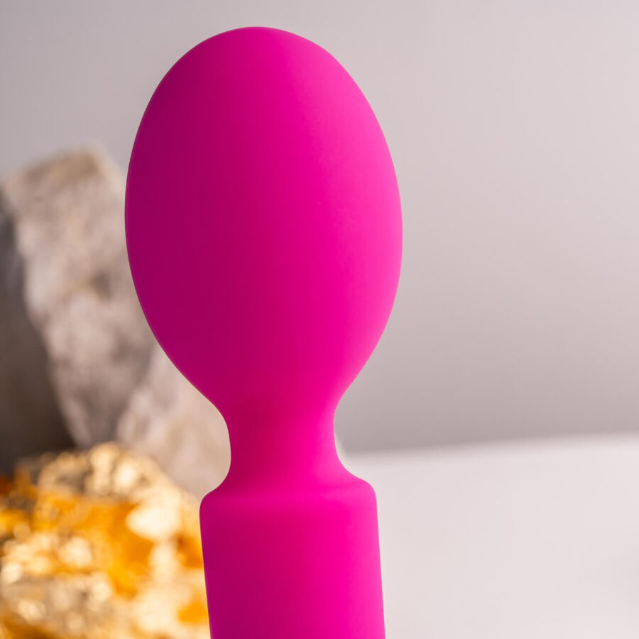 ROCKS- OFF - ORIEL VIBRADOR WAND FLEXIBLE FUCSIA - Imagen 4
