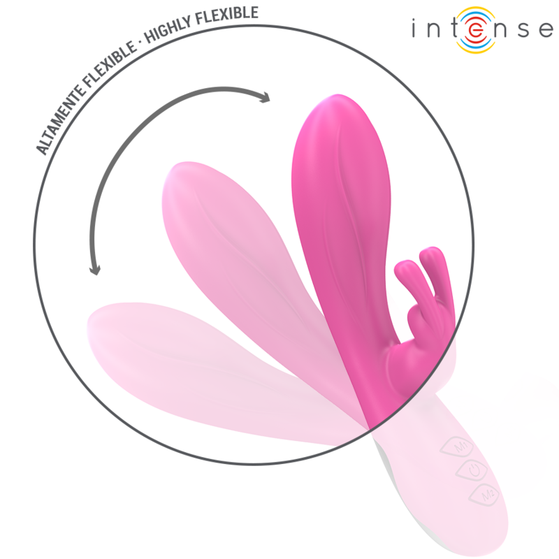 INTENSE - RANDALL VIBRADOR RABBIT 10 VIBRACIONES ROSA - Imagen 4