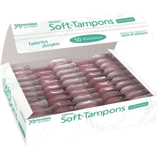 JOYDIVISION SOFT-TAMPONS - TAMPONES ORIGINALES PROFESSIONAL/ 50UDS - Imagen 2