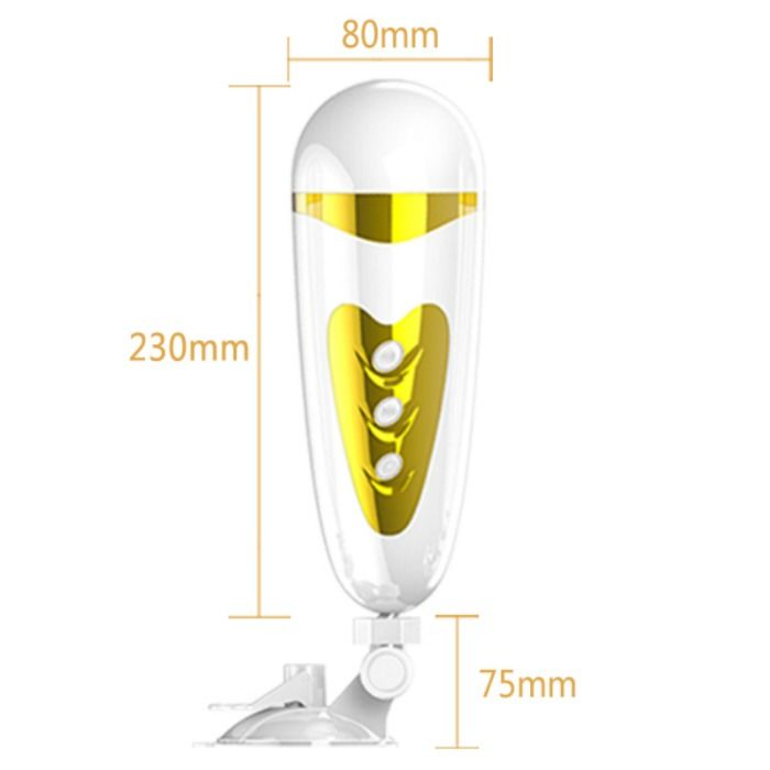 PRETTY LOVE - MASTURBADOR MASCULINO CON VIBRACIÓN Y SONIDO SALLY - Imagen 4