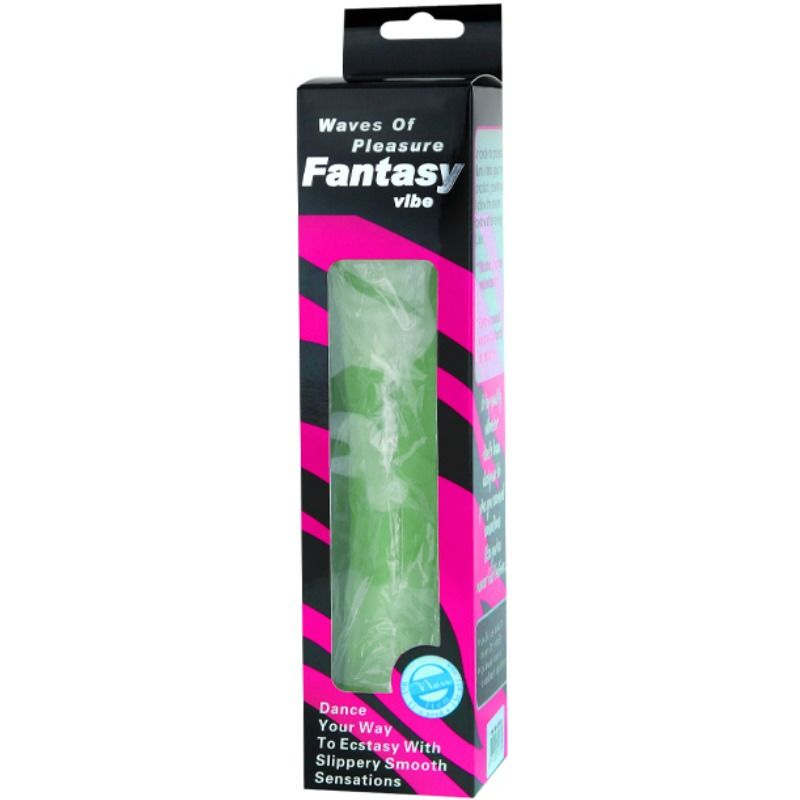 BAILE - WAVES OF PLEASURE VIBRADOR 23 CM VERDE - Imagen 5