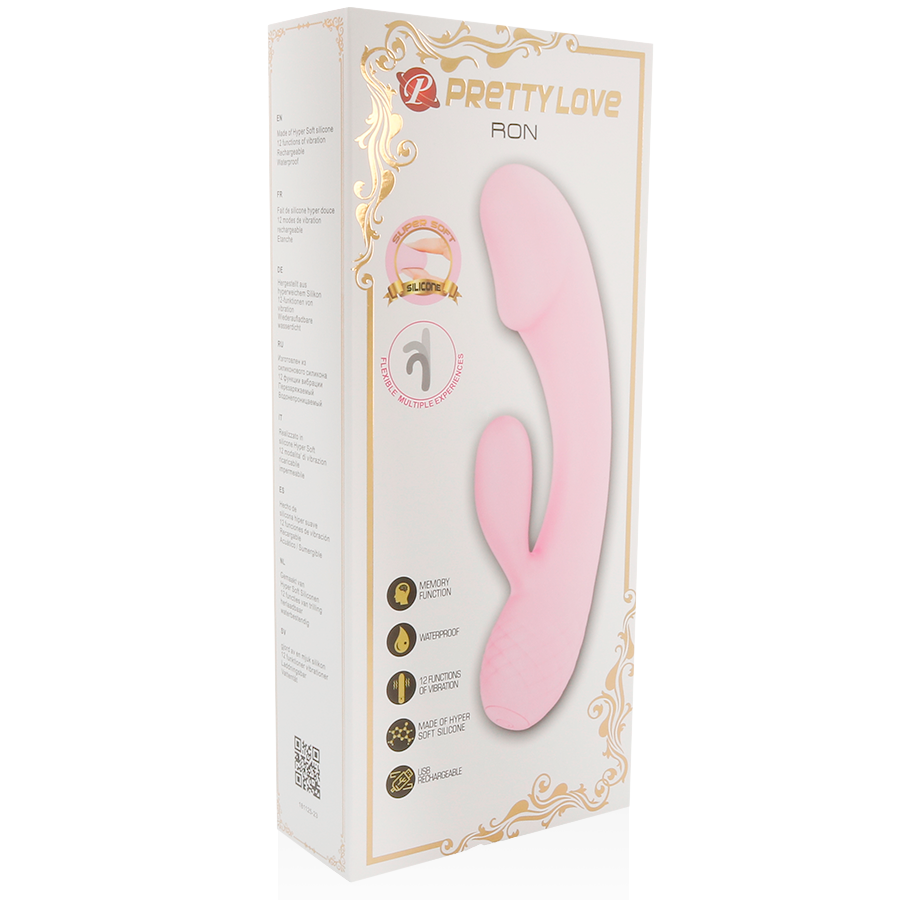 PRETTY LOVE - SMART VIBRADOR RON CON RABBIT - Imagen 2