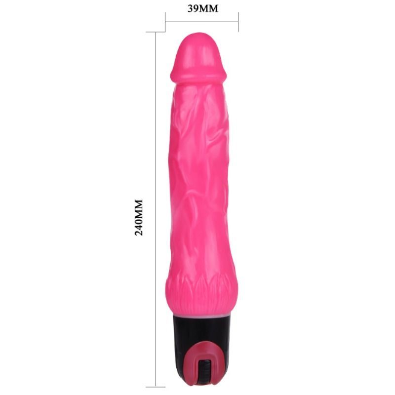 BAILE - VIBRATOR DAAPLY PLEASURE MULTIVELOCIDAD MORADO - Imagen 4