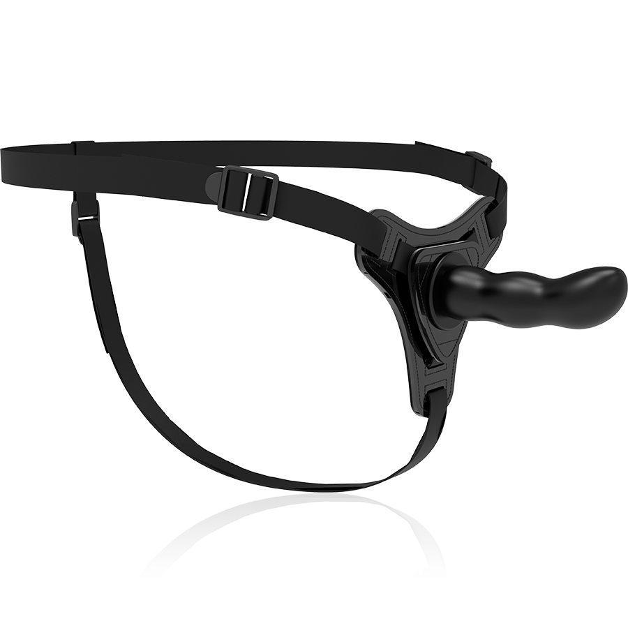 FETISH SUBMISSIVE HARNESS - SILICONA NEGRO G-SPOT 16 CM - Imagen 3