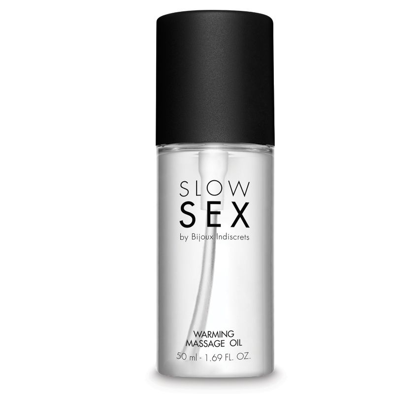 BIJOUX - SLOW SEX ACEITE MASAJE EFECTO CALOR 50 ML - Imagen 2