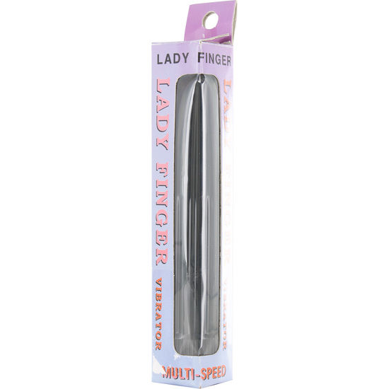 SEVEN CREATIONS - LADYFINGER MINIVIBRATOR NEGRO - Imagen 2