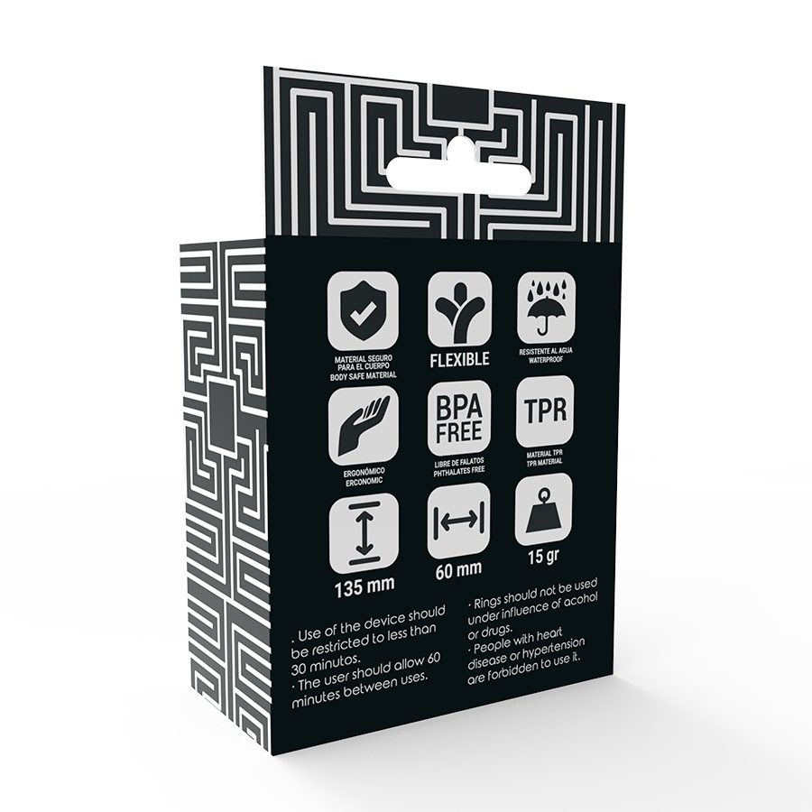 ADDICTED TOYS - SET ANILLOS PENE Y TESTÍCULOS CLEAR - Imagen 5