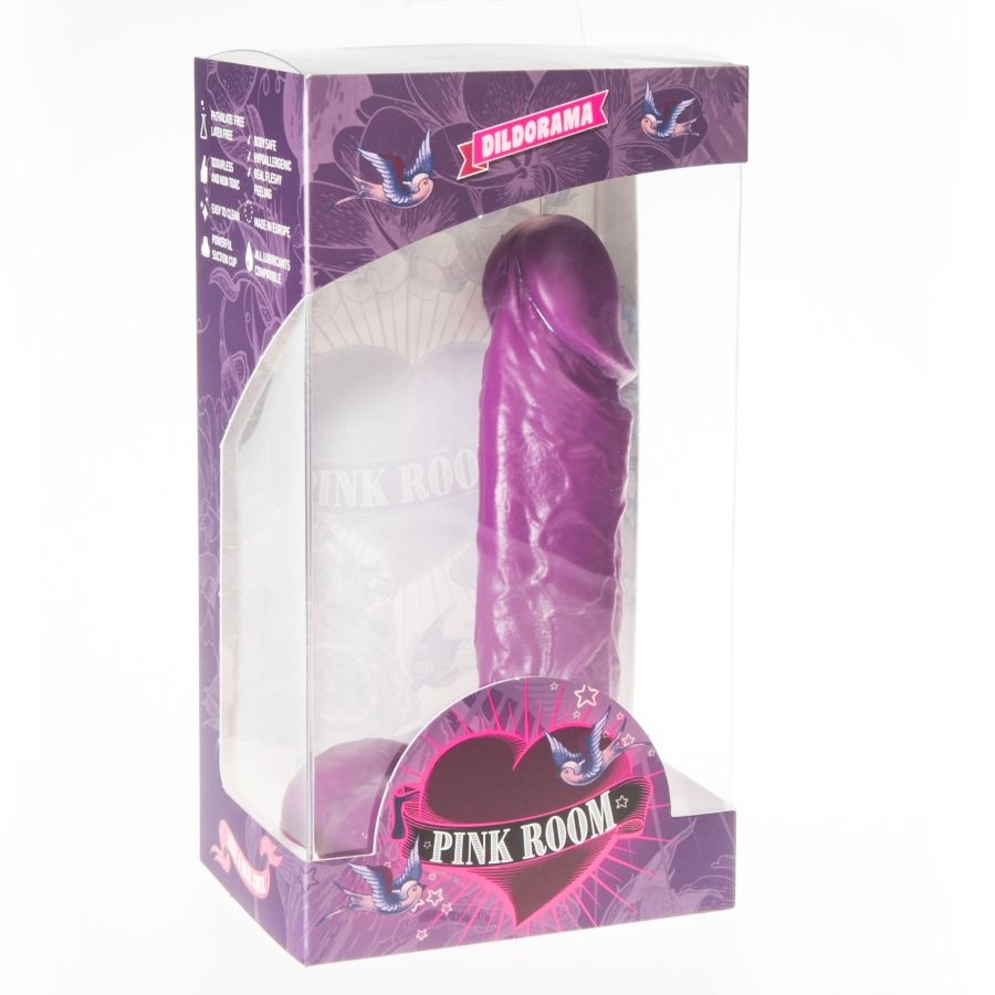 PINK ROOM - AMADEO DILDO REALÍSTICO LILA 15.5 CM - Imagen 2