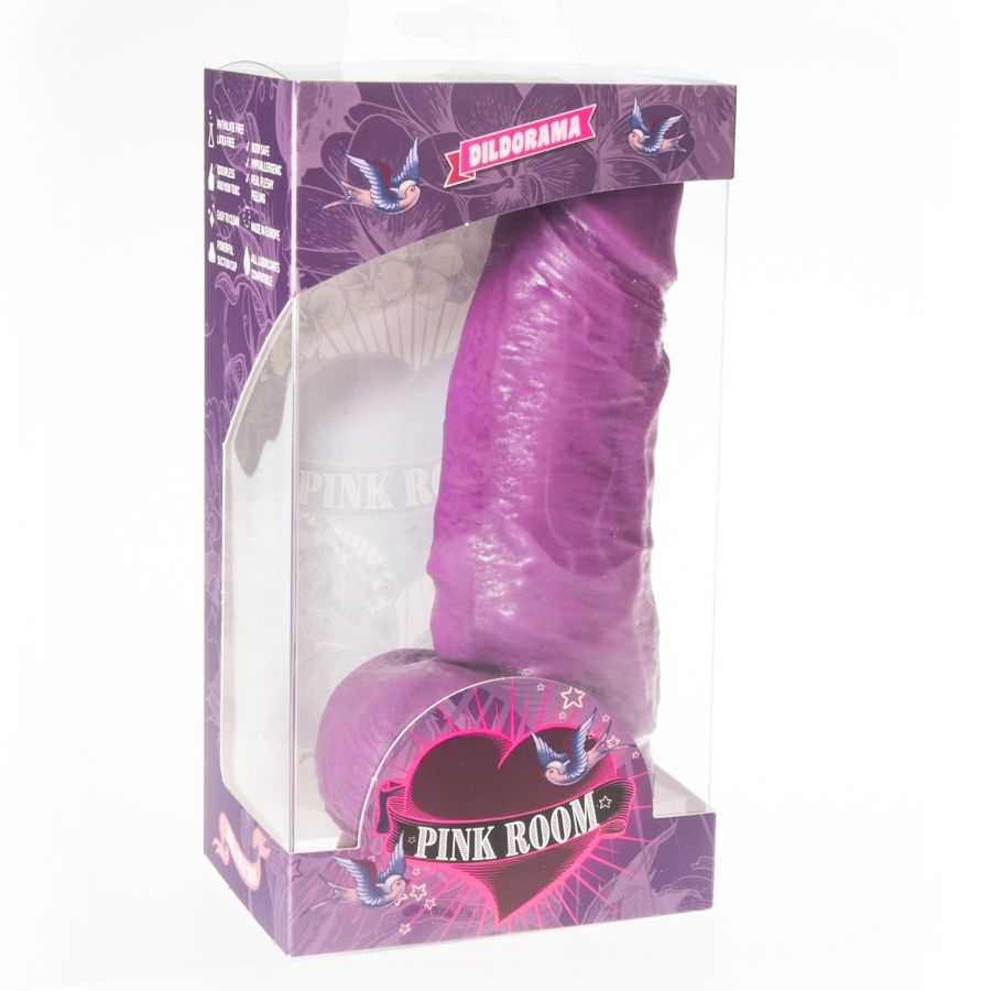 PINK ROOM - DAYAN DILDO REALÍSTICO LILA 17 CM - Imagen 2
