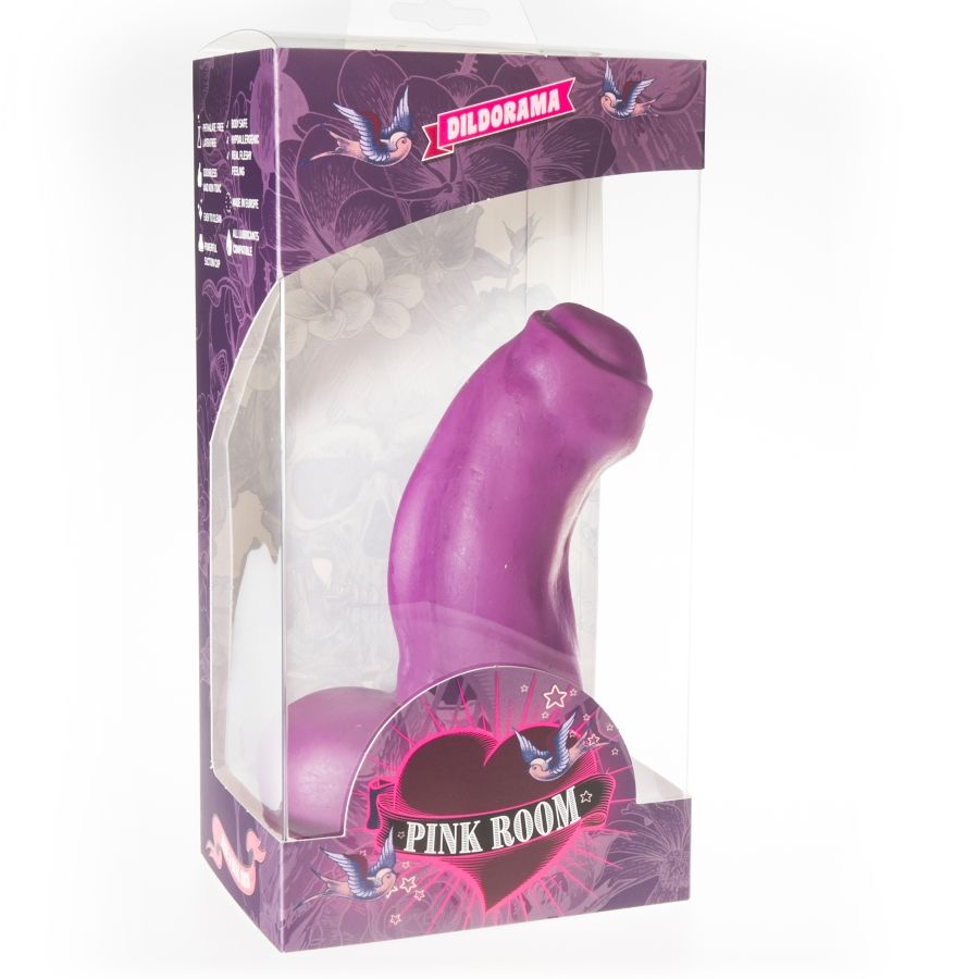 PINK ROOM - NESTOR DILDO REALÍSTICO LILA 16.5 CM - Imagen 2