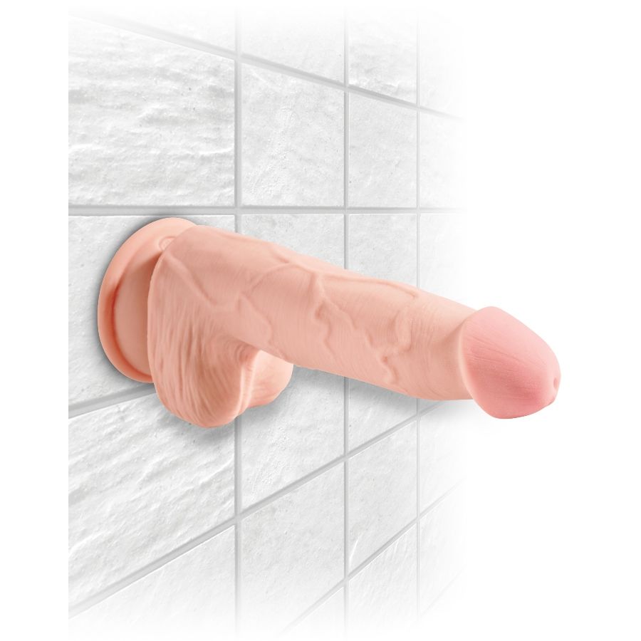 KING COCK - DILDO TRIPLE DENSIDAD 19 CM - Imagen 4
