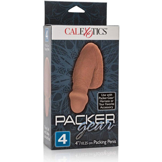 CALEXOTICS - PACKING PENIS PENE REALÍSTICO 12.75 CM MARRÓN - Imagen 4