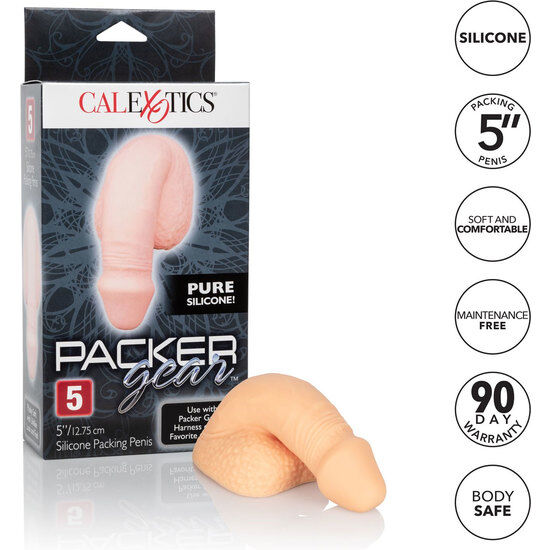 CALEXOTICS - PACKING PENIS PENE DE SILICONA 12.75CM NATURAL - Imagen 5