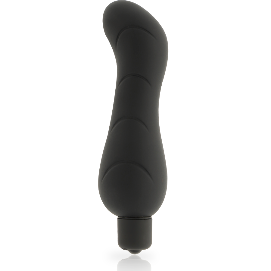DOLCE VITA - G-SPOT VIBRADOR SILICONA NEGRO - Imagen 2