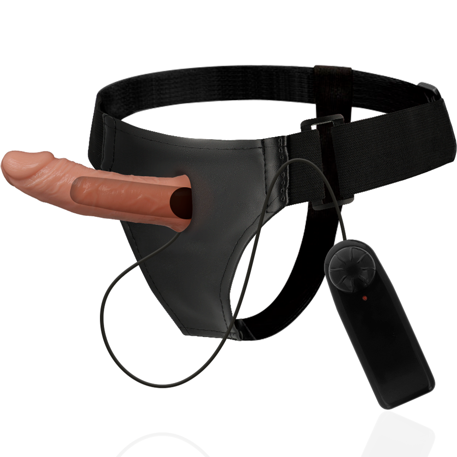 HARNESS ATTRACTION - ARNÉS HUECO BENNY CON VIBRADOR 15 CM -O- 4.5 CM - Imagen 3