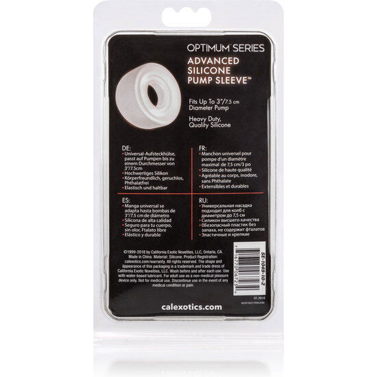 CALEXOTICS - RECAMBIO FUNDA PARA DESARROLLADOR SILICONA CLEAR - Imagen 4